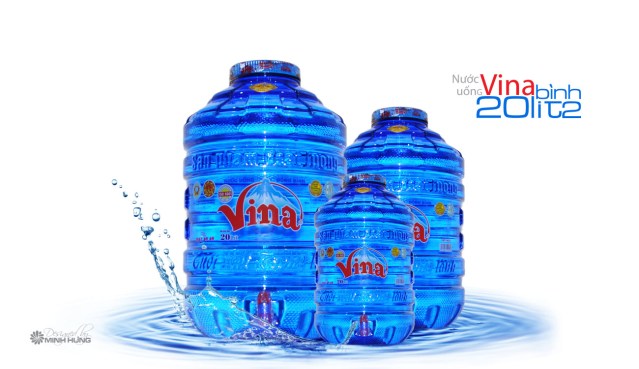 Nước uống Vina đóng bình 20L